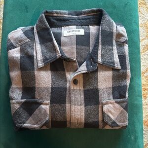 CATERPILLAR work shacket, shirt jacket. XL tuff cotton plus inside pockets